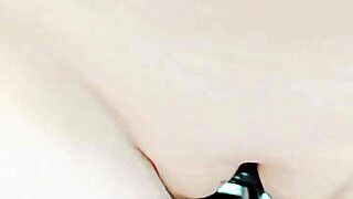 Mature Mom's Pussy Sliding in an Exhibitionist Display