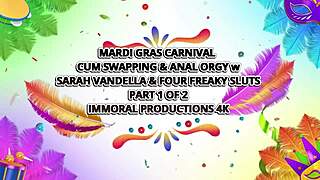 Oh My God, Dicks Galore For Nikki In This Wild Anal And Blowjob Orgy!