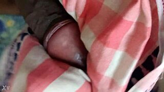 that indian maid getting doggy style fucked bareback, it's so intense and rough with her pussy