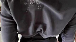 what's it like to have pov real amateur sex with skirt and socks?