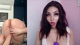 Karely Ruiz y su amiga Gigi en su primera escena lesbica