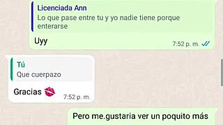 My Stepmother Gets Intensely Hot Through Chat Messages!