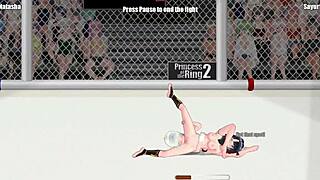 Princess of the Ring 2: Natasha vs Sayuri wrestling match