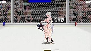 Princess of the Ring 2: Natasha vs Sayuri wrestling match
