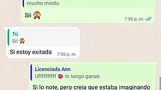 My Stepmother Gets Intensely Hot Through Chat Messages!