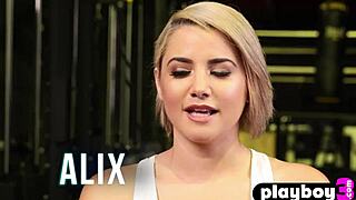 big ass milf working out with friends and guy helped her with exercises