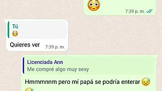 My Stepmother Gets Intensely Hot Through Chat Messages!