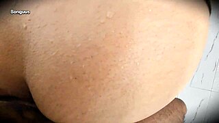 Big boobs stepmom in shower gets fucked with creampie and squirt