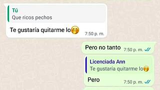 My Stepmother Gets Intensely Hot Through Chat Messages!