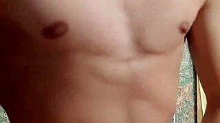 Skinny Boy Flexes After Study