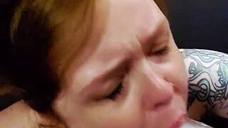 Sophia celeste extra sloppy blowjob