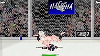 Princess of the Ring 2: Natasha vs Sayuri wrestling match