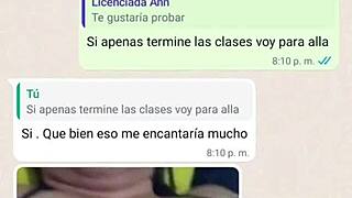 My Stepmother Gets Intensely Hot Through Chat Messages!