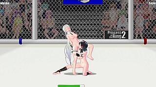 Princess of the Ring 2: Natasha vs Sayuri wrestling match