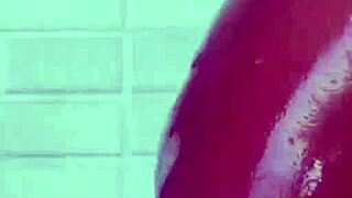 I was perving on candi coxx in a sudsy show and tell outdoor