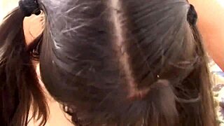 slutty milf watches boyfriend blowjob her friend