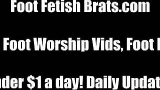 You Girls Are Going To Worship My Perfect Feet