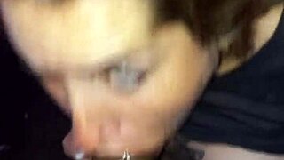 the blonde latina girlfriend enjoys deepthroat blowjobs and anal sex in homemade setting