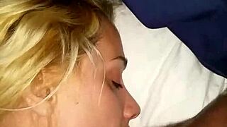 cum in mouth from sexy latina's tempting lips