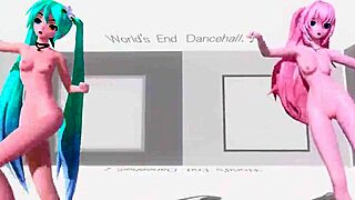 i got hatsune miku and luka in worls end dancehall project diva nude mod full nude