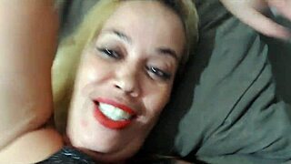 Blonde Latina Milf Gets Tattoo Using Anal Plug In Ass