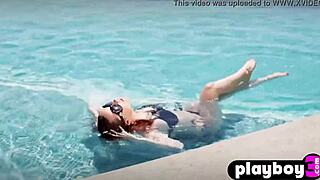 Elizabeth Marxs Strips Bikini Naked