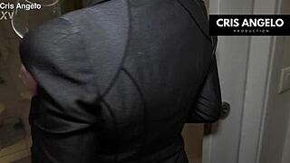 Kyara Nyx And Cris Angelo Piss And Fuck After Work!