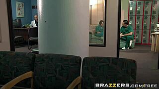 Why does the sexy doctor take advantage of the male nurse in the hospital?