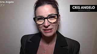 Kyara Nyx And Cris Angelo Piss And Fuck After Work!