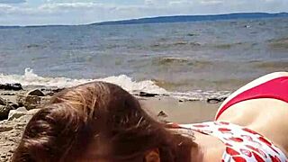 beautiful blowjob on the river-crystallgloss vertical 4k