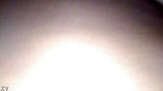 Amateur homemade couple performs reverse cowgirl with interracial blowjob and intense riding