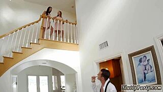 i'm helping the boss move the bridesmaids into a wild party