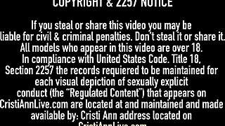 Black Tart Jenna Foxx Finger Bangs Lesbian Asian Cristi Ann