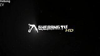 sami j and aruba jasmine exploring each other on shebang tv 😘