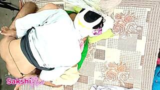 i helped massage my friend's mom, then fucked the hot aunty in her bedroom