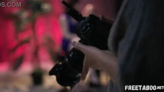 hot blonde milf gets fucked during real photoshoot - full movie