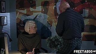 hot blonde milf gets fucked during real photoshoot - full movie