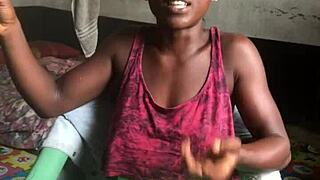 Crazy Bitch Smoking Seductively in Lord's Room Wearing Sexy Clothes