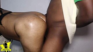 Black Ninja Pounds Neighbor Hard and Cums Deep!