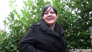 Chubby british amateur rubbing in all the wrong places