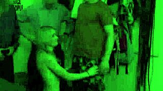 omg, skinny blonde teen stepsister orgasms repeatedly during gangbang with guards and stepbrother 😍