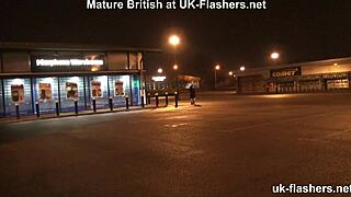 Chubby british amateur rubbing in all the wrong places