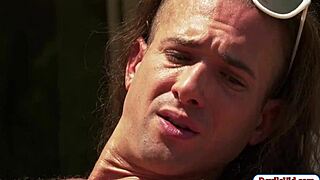 Brooke haze enjoys outdoor fuck with her boyfriend