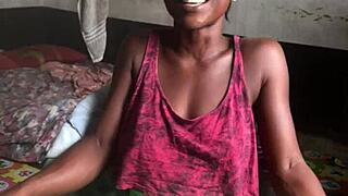 Crazy Bitch Smoking Seductively in Lord's Room Wearing Sexy Clothes