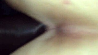 doggystyle this white bitch with big black cock cumshot