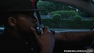 Hot af rome yasmine de leon sucks big cock deepthroat