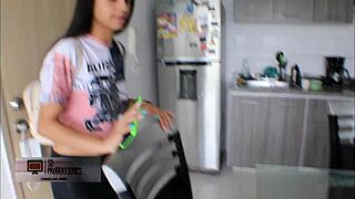 colegiala fucks classmate after classes in pov