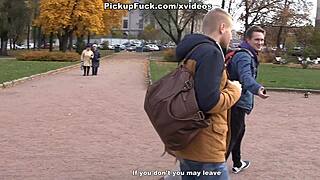 Skinny Girl Gives Head At Stag Party