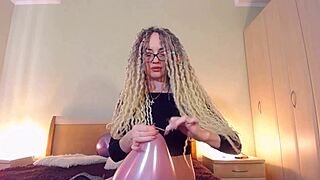 Custom balloon video