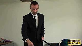 British Sub Analized in Interracial Threeway